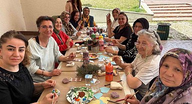 Odunpazarı Belediyesi'nden anneler için anlamlı atölye programı