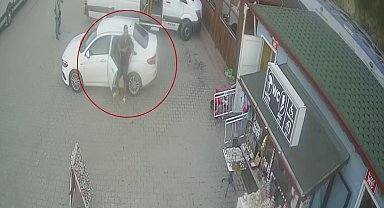 Öfkeli kocanın eşine pompalı tüfekle saldırı anının kamera görüntüleri ortaya çıktı