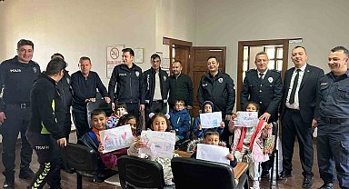 Öğrenciler Günyüzü Emniyet Amirliğini ziyaret etti