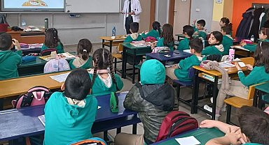 Öğrencilere sağlıklı beslenme eğitimi verildi