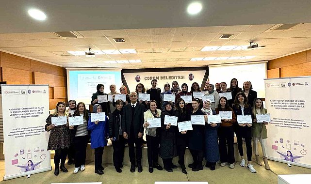OKA desteğiyle Çorum'da kadınlar girişimcilik yolunda güç kazandı