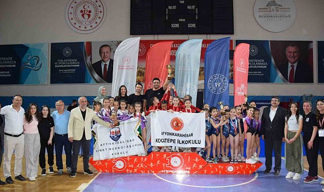 Okul Sporları Cimnastik Müsabakaları tamamlandı