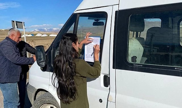 Okullarda servis denetimi yapıldı