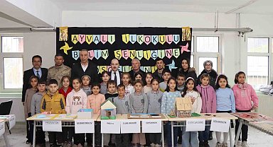 Oltu Ayvalı İlkokulu'nda bilim şenliği coşkusu