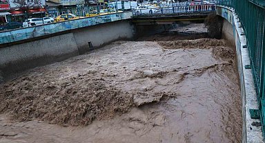 Oltu Çayı'nda tehlike yükseliş