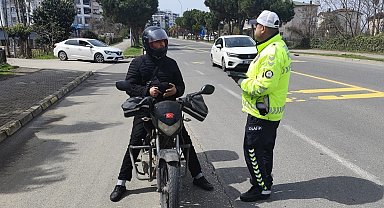 Ordu'da bir haftada 16 binden fazla araç ve sürücüsü denetlendi