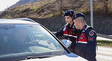 Ordu'da jandarma 1 haftada 43 bin kişiyi sorguladı