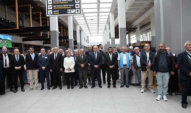 Ordu'dan 291 kişilik hac kafilesi kutsal topraklara uğurlandı
