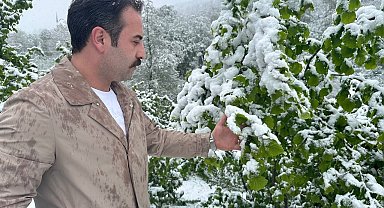 Ordu'nun yüksek kesimlerinde kar yağışı: Fındık üreticileri tedirgin oldu