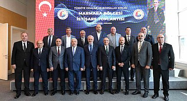 Orhan Torun, TOBB İstişare Toplantısı'nda Yenişehir'i temsil etti
