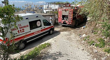 Osmaniye'de evde çıkan yangın söndürüldü