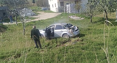Otomobil takla attı: 1 yaralı