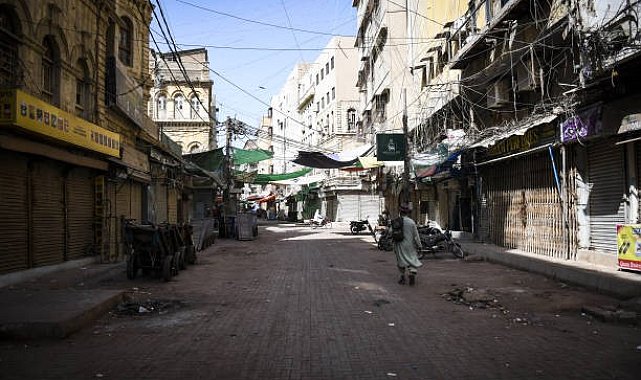 Pakistan'da Filistin'e destek grevi
