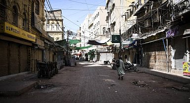 Pakistan'da Filistin'e destek grevi