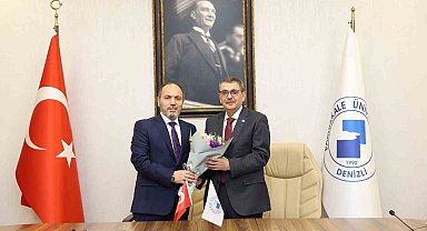 PAÜ Rektörlüğünde devir teslim yapıldı