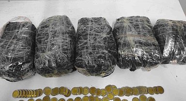 Piyasa değeri 430 bin TL: Sahte 5 bin adet madeni 2 euro ele geçirildi
