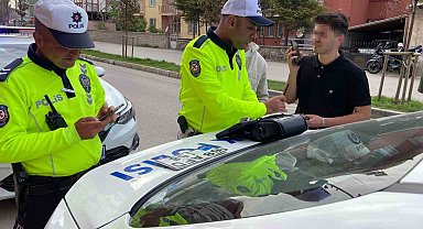 Plaka yok, kask yok: 16 bin 705 lira ceza var