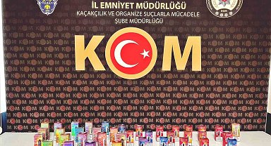 Polis 42 adet kaçak elektronik sigara ele geçirdi