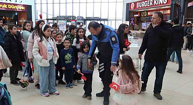 Polis çocuklarına özel etkinlik