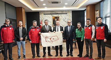 Polis Haftası'nda, İl Tarım ve Orman Müdürü'nden Emniyet Müdürü'ne Anlamlı Ziyaret