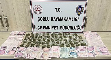 Polis şüphe üzerine durdurdu: 238 gram esrar ele geçirildi