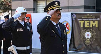 Polis Teşkilatı'nın 180. yılı Bolu'da törenle kutlandı