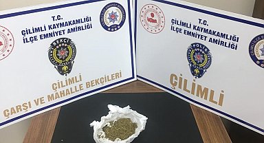 Polisin şüphelendiği araçtan uyuşturucu çıktı
