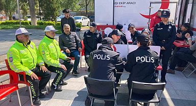 Polislerden kan bağışına destek