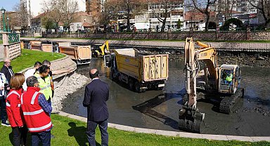 Porsuk'ta temizlik çalışmaları sürüyor