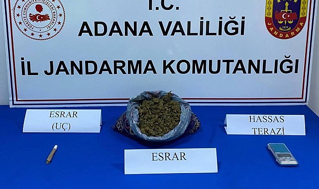 Pozantı'da uyuşturucu taciri 2 şüpheli yakalandı
