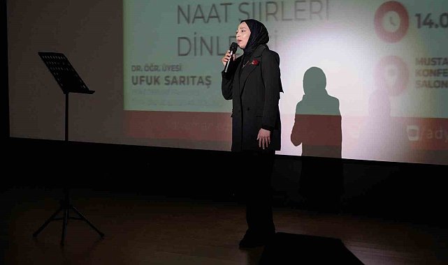 "Mısralara yansıyan nur" şiir dinletisi" düzenlendi