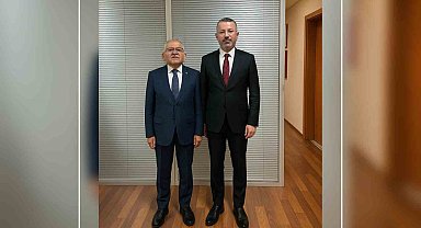 Rektör Kırışık, Başkan Büyükkılıç ile iş birliği görüşmesi yaptı