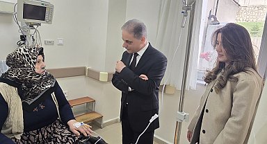 Sağlık Müdürü Tekin, Tercan İlçe Devlet Hastanesi'nde incelemelerde bulundu