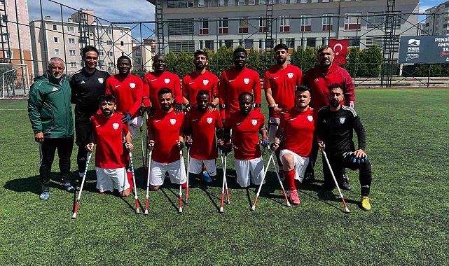 Şahinbey Ampute deplasmandan galibiyetle döndü: 2-0