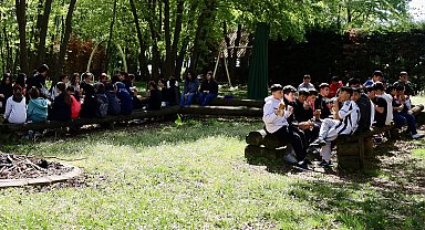 Sakarya Büyükşehir'in minik misafirleri bir günde çok şey öğrendi