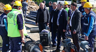 Sakarya'da Kaynarca'nın altyapı projesinin ilk etabında sona gelindi