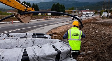 Sakarya'nın o caddesinde altyapı çalışmaları devam ediyor