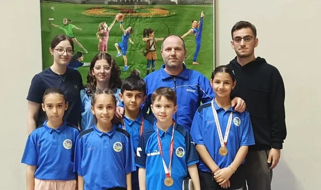 Sakarya'nın yetenekli raketleri kürsünün sahibi oldu