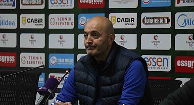 Sakaryaspor - Pendikspor maçının ardından