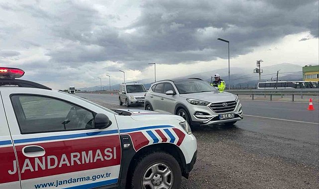 Salihli Jandarmadan 'Bayram denetimi'