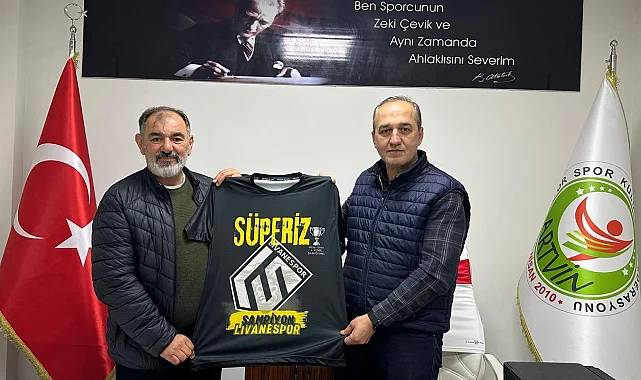 Şampiyon Bursa Livanespor'dan ASFK Başkanı Dağ'a ziyaret
