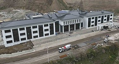 Samsun Adli Tıp Grup Başkanlığı yol çalışmaları