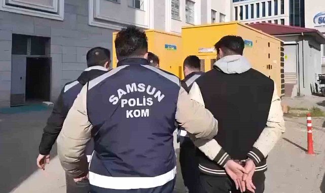 Samsun'da silah operasyonunda 2 gözaltı