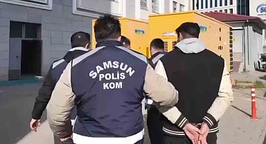 Samsun'da silah operasyonunda 2 gözaltı