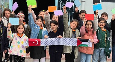 Samsun'dan UNICEF'e 55 mektupluk 'barış' çağrısı