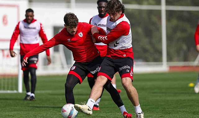 Samsunspor, Galatasaray maçının hazırlıklarına başladı