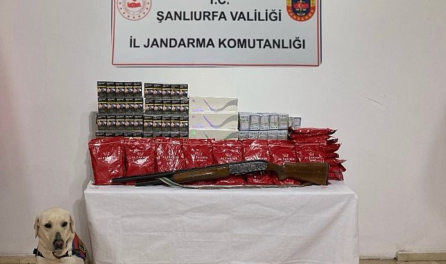 Şanlıurfa'da kaçak alkol ve tütün ele geçirildi