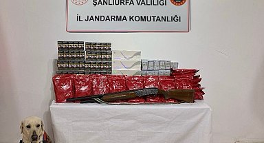 Şanlıurfa'da kaçak alkol ve tütün ele geçirildi