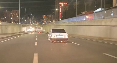 Şanlıurfa'da makas atan sürücüye 10 bin lira ceza