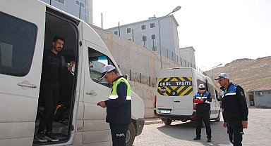 Şanlıurfa'da okul servisleri denetlendi